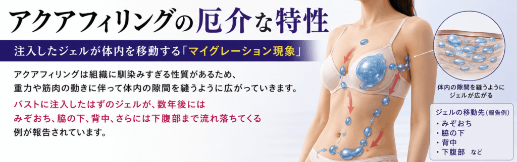 アクアフィリング 危険な理由