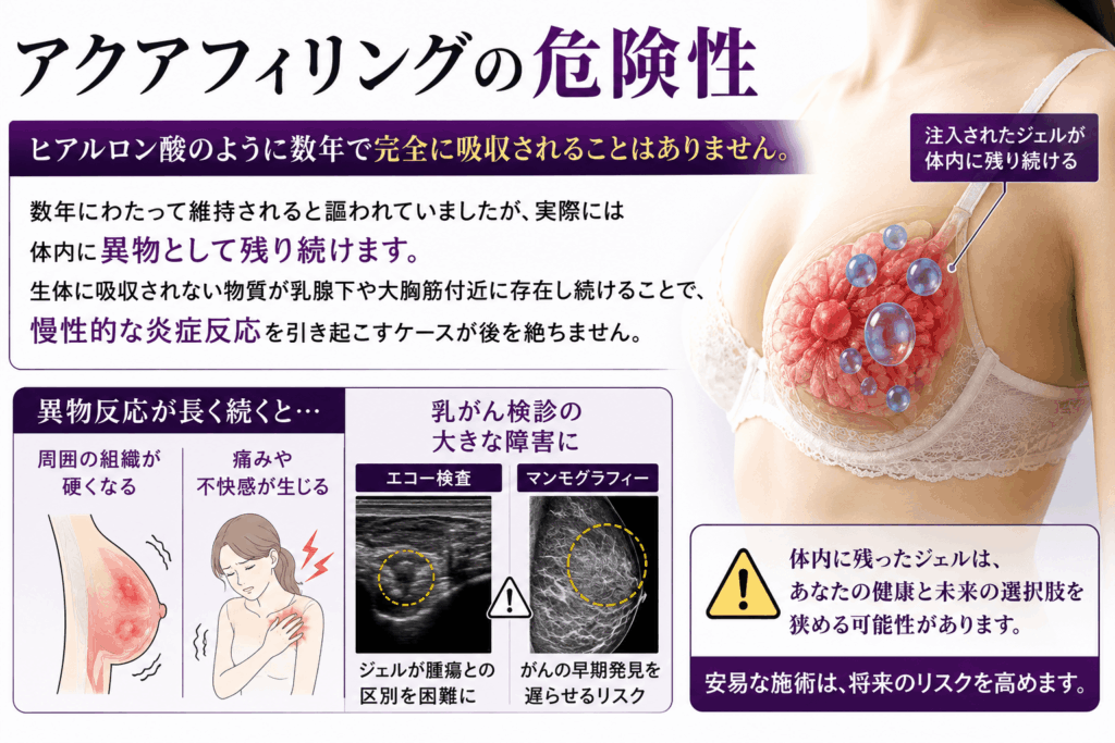 アクアフィリング危険
