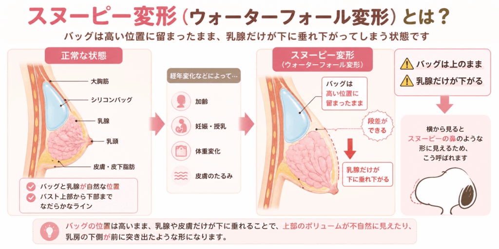 スヌーピー変形