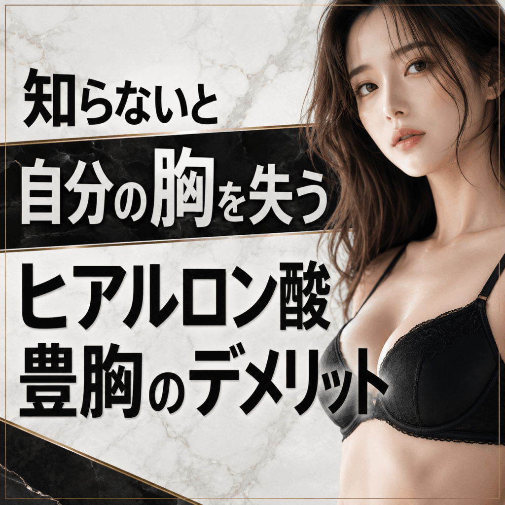 ヒアルロン酸豊胸 デメリット