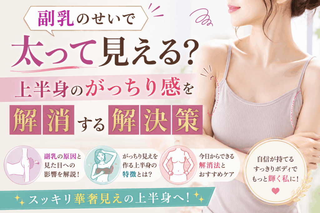 副乳 太って見える
