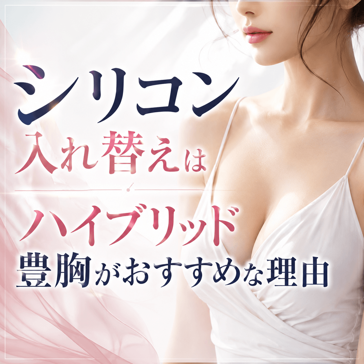 シリコン入れ替え ハイブリッド豊胸