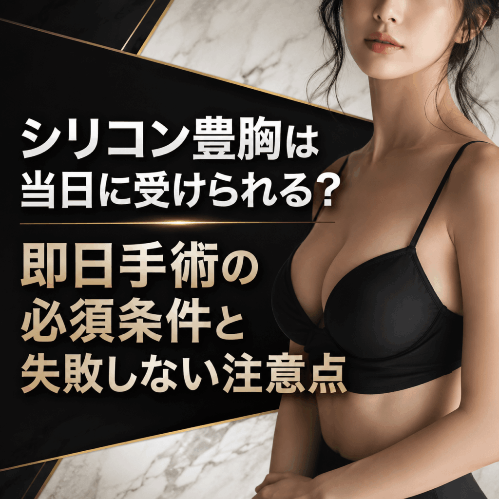 シリコン豊胸 当日
