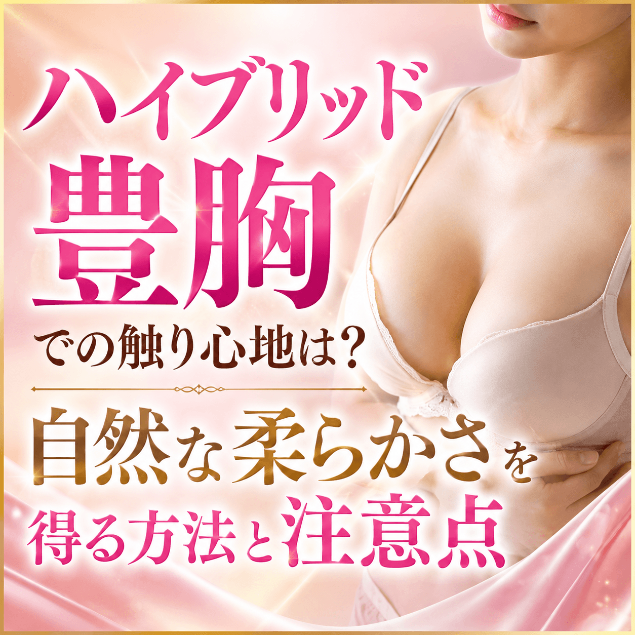 ハイブリッド豊胸 触り心地