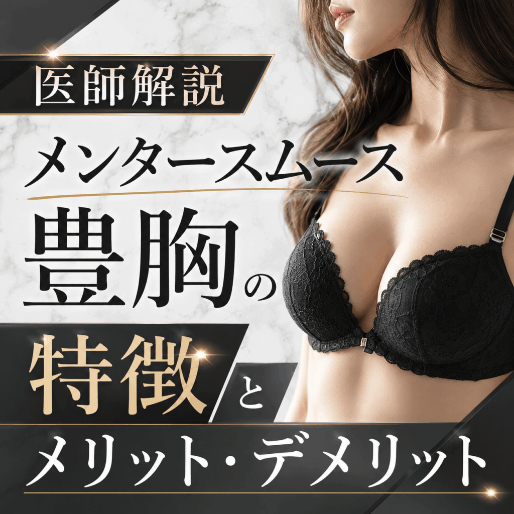 メンタースムース豊胸メリットデメリット